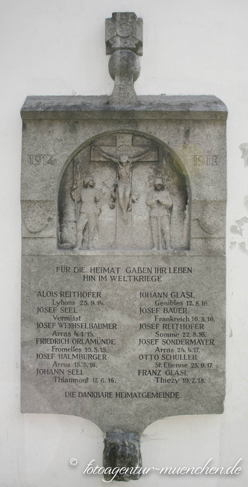 Kriegergedenktafel - Johanneskirchen