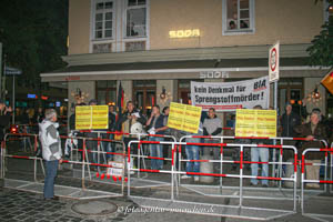 Denkmal für Elser - Gegendemonstration – Foto aus München