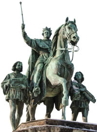 Reiterstandbild König Ludwig I. – Foto aus München