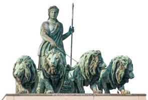 Gerhard Willhalm – Bavaria mit der Quadriga