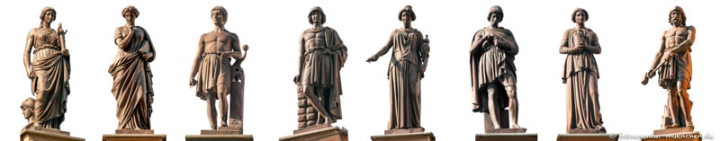 Neue Münze - Allegorische Figuren – Denkmal/Kunstwerk in München
