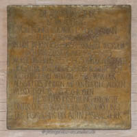 Gedenktafel - Alte Pinakothek – Foto aus München