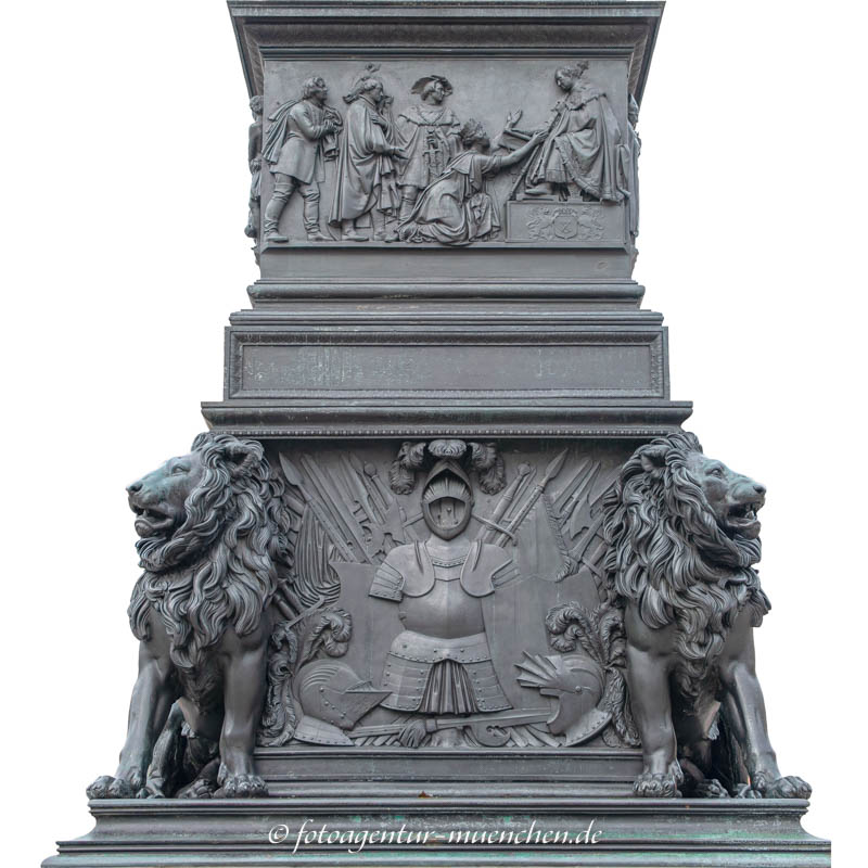 Max-Joseph-Denkmal - Rückseite