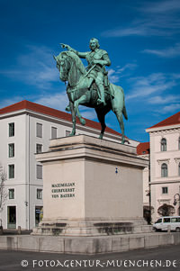 Reiterstandbild für Maximilian I. – Foto aus München