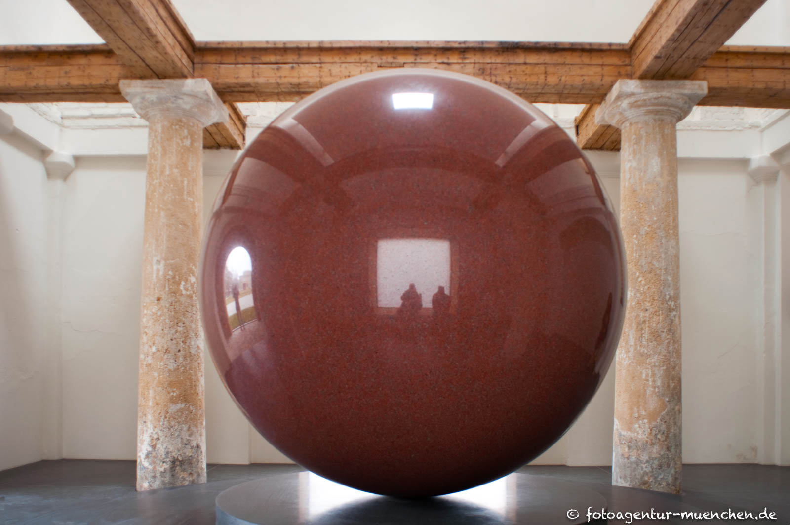 Large Red Sphere