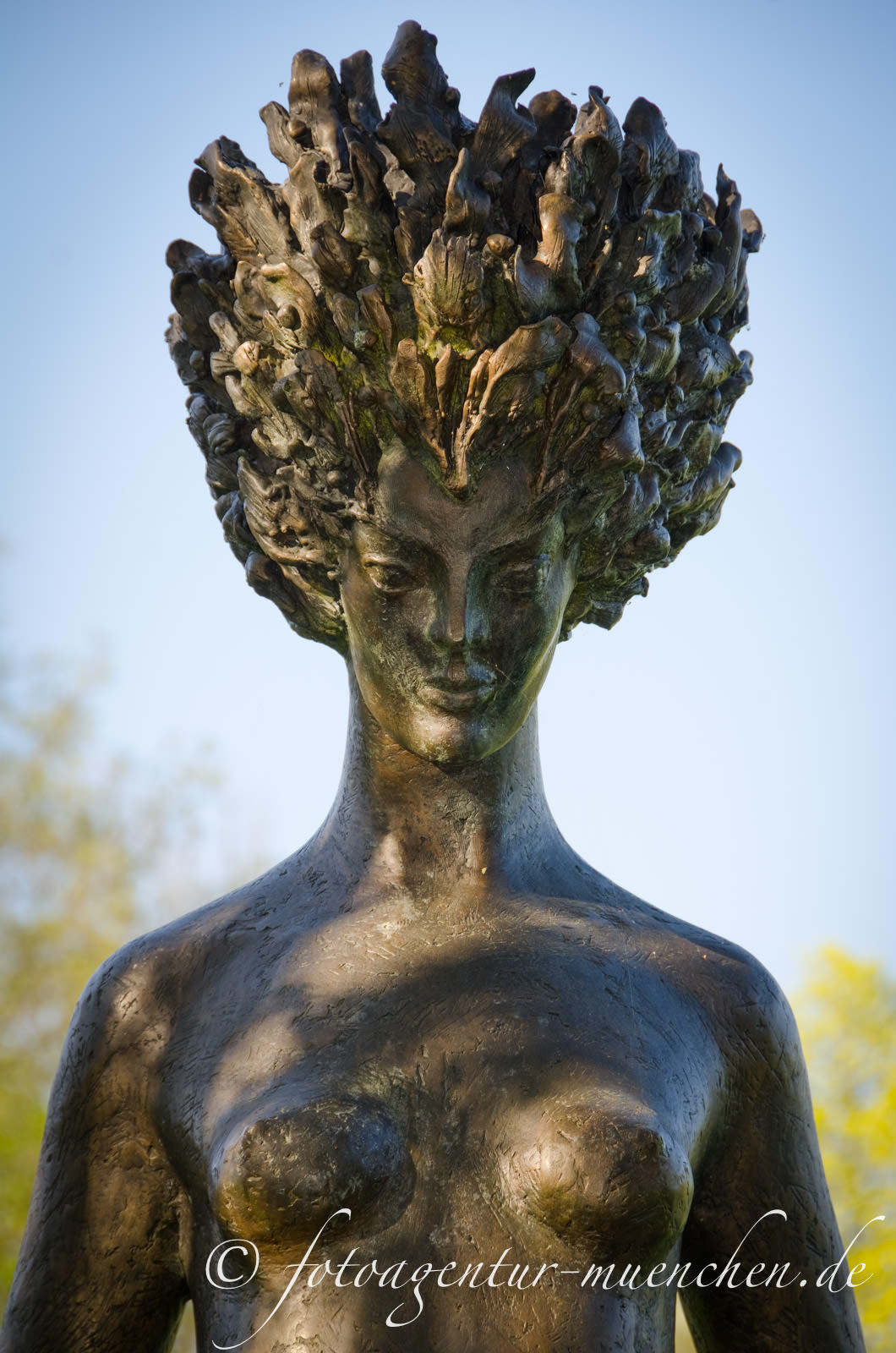 Bronzeskulptur Daphne