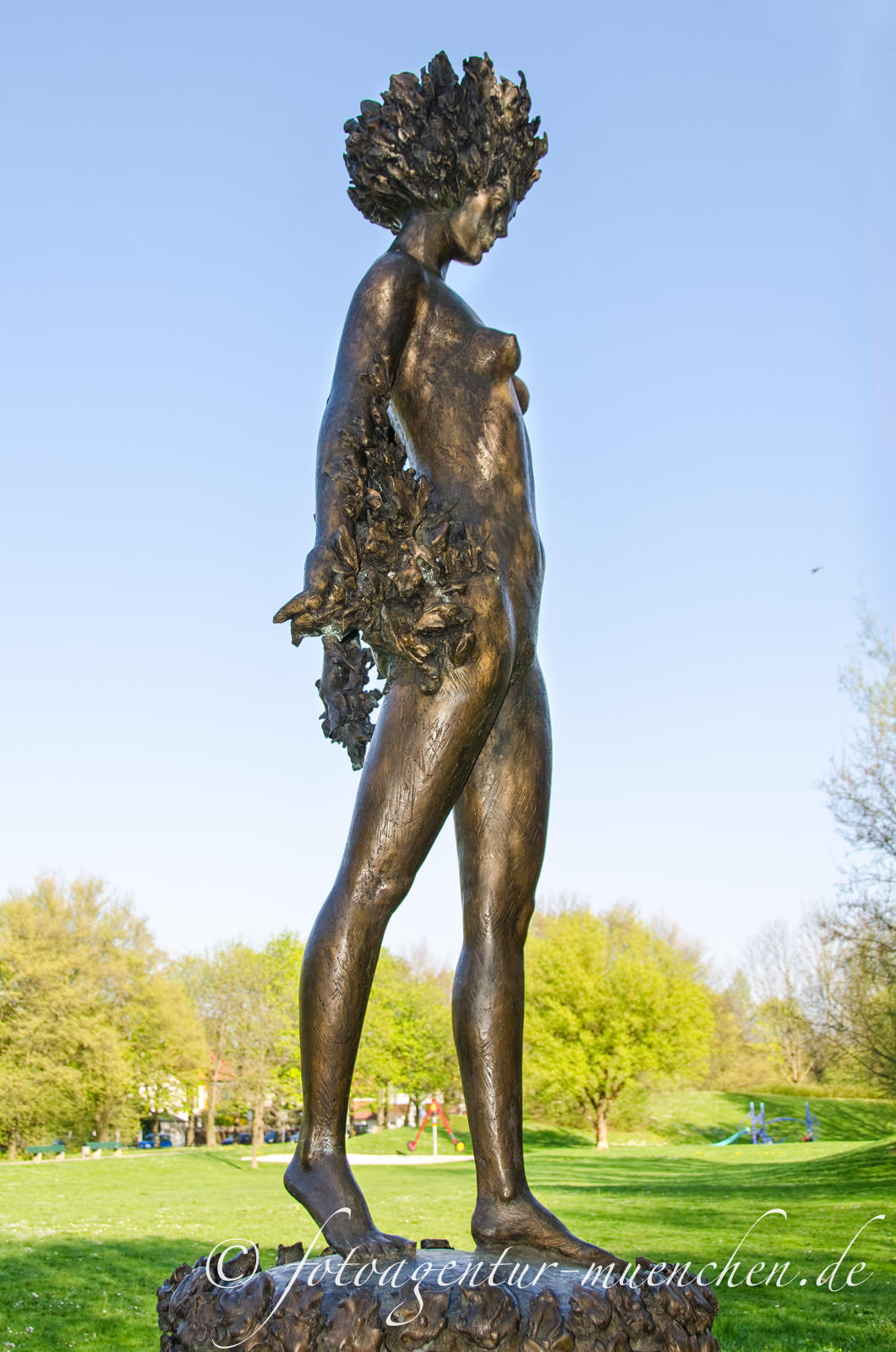 Bronzeskulptur Daphne