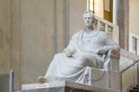 Sitzfigur - König Ludwig I. – Foto aus München