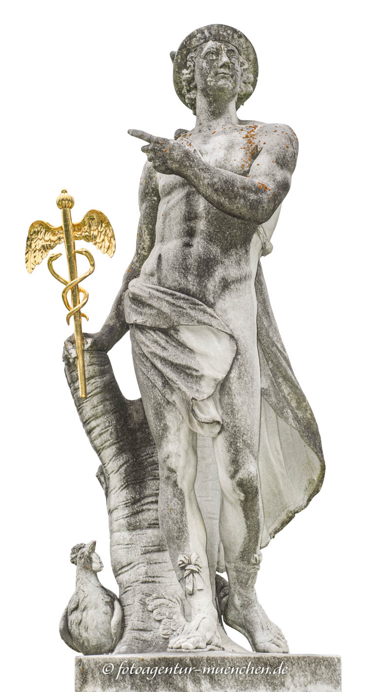 Hermes (Merkur) – Denkmal/Kunstwerk in München