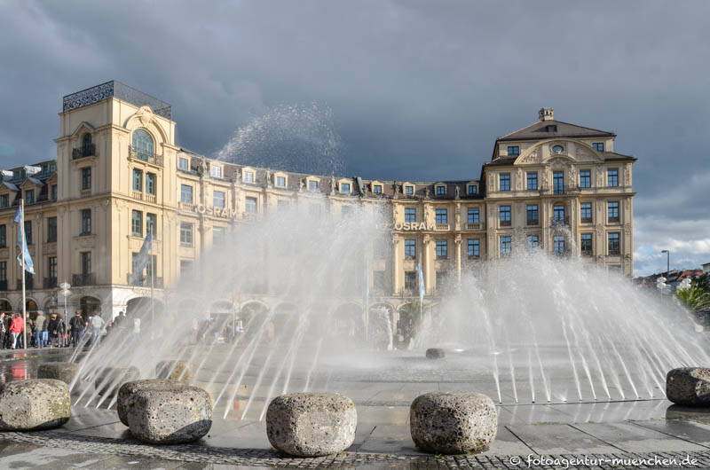 Springbrunnen am Stachus – Denkmal/Kunstwerk in München