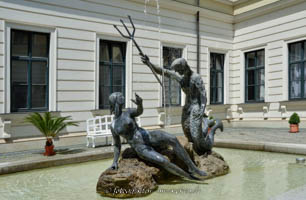 Isargott-Brunnen – Foto aus München