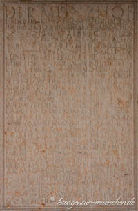 Gedenktafel - Alte Münze – Foto aus München