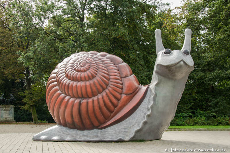 Sweet Brown Snail – Denkmal/Kunstwerk in München