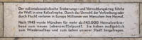 Inschrift - Neues Rathaus – Foto aus München