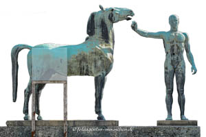 Gerhard Willhalm – Bronzeskulptur »Rosselenker«
