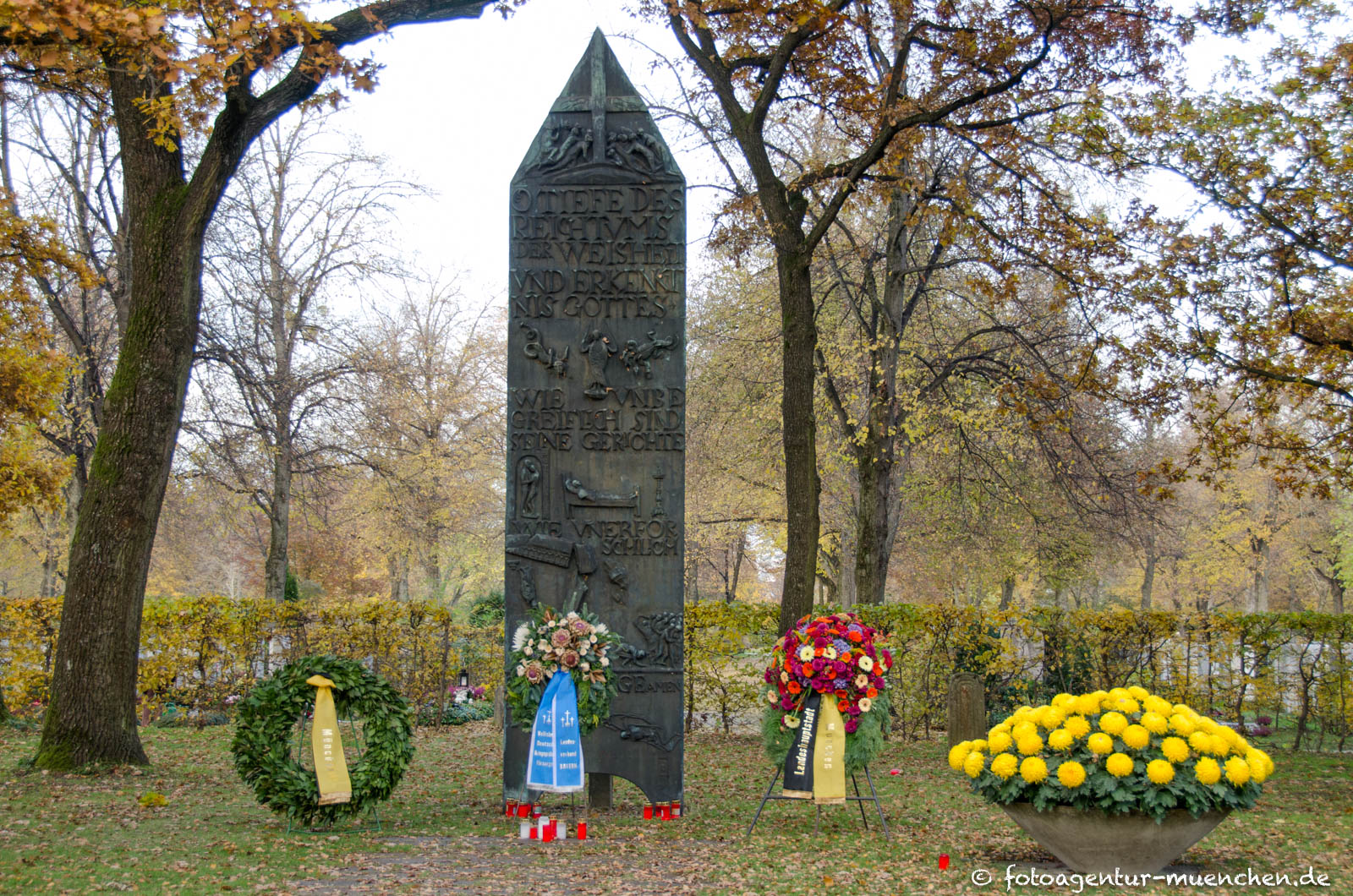 Gedenkstele für die Luftkriegsopfer