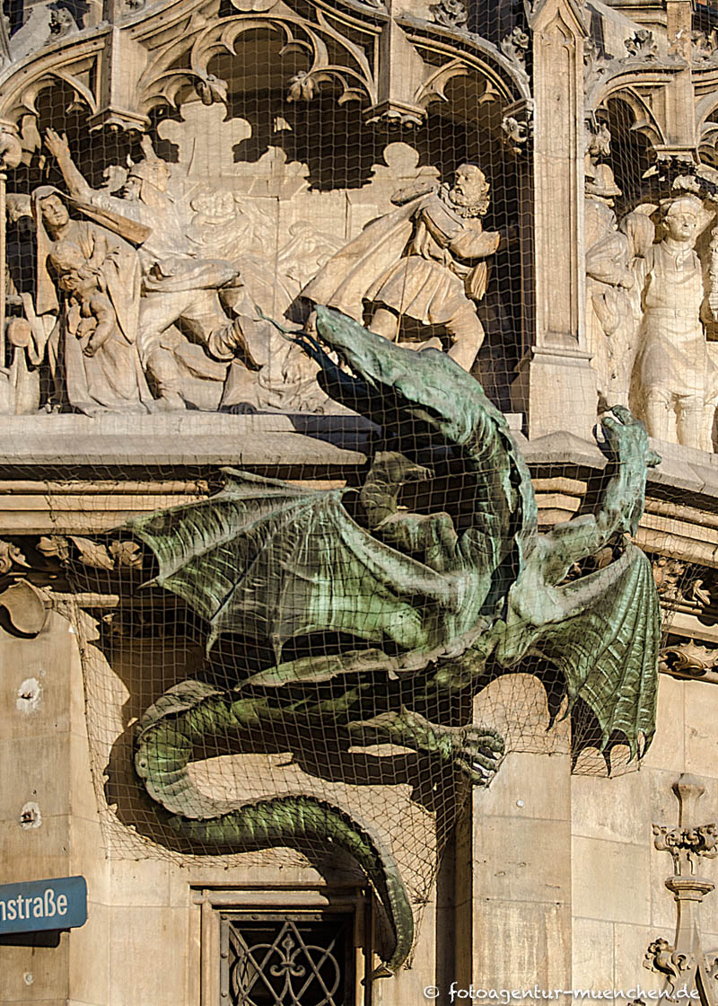 Lindwurm – Denkmal/Kunstwerk in München