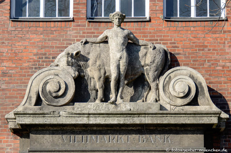 Viehmarkt-Bank – Denkmal/Kunstwerk in München