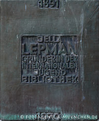 Gedenktafel Jella Lepman – Foto aus München