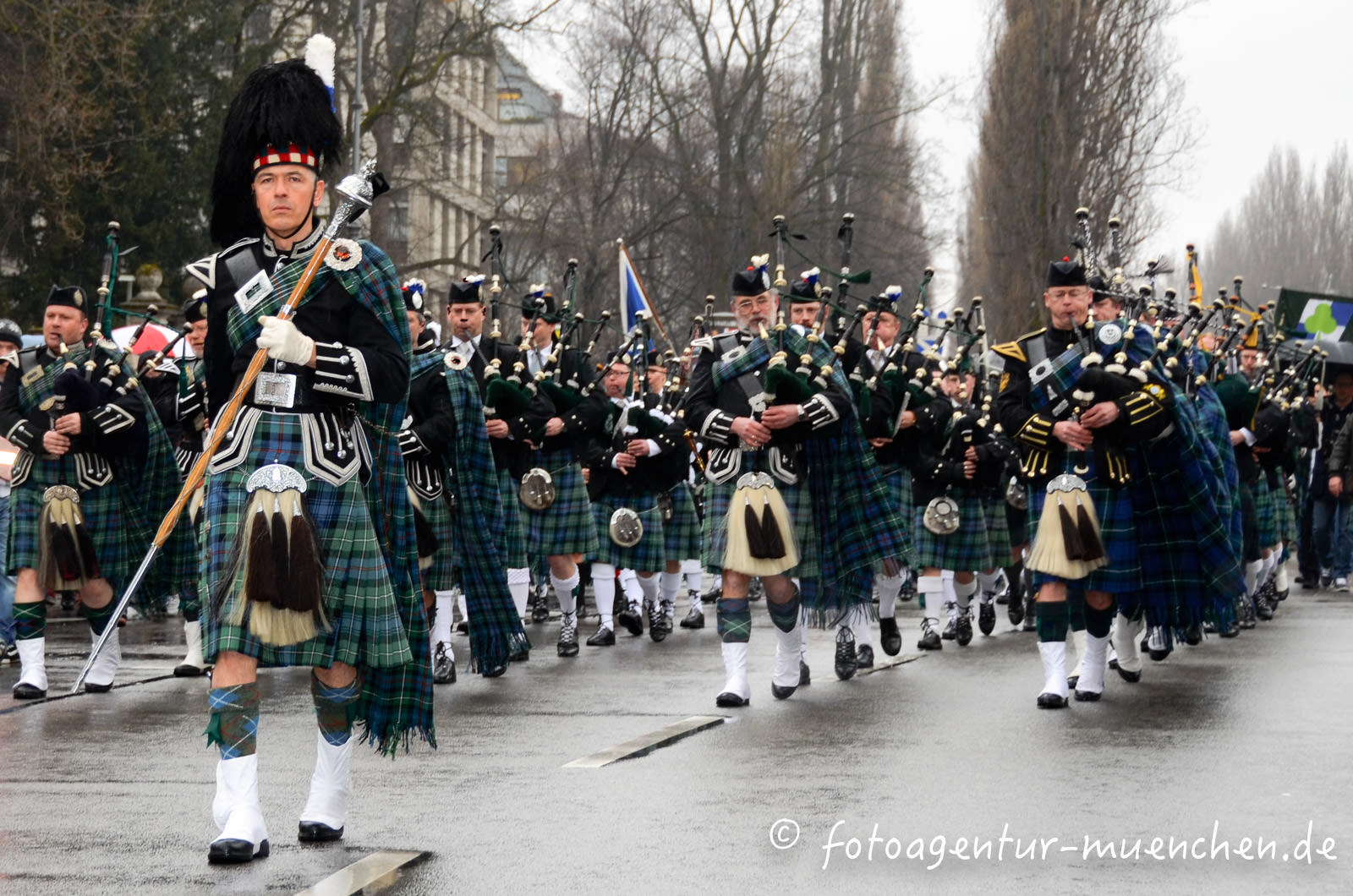 Parade am St. Patrick's Day 2012