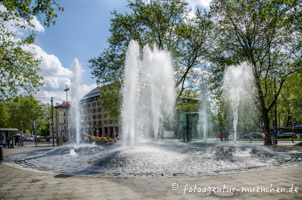 Springbrunnen am Sendlinger Tor – Foto aus München