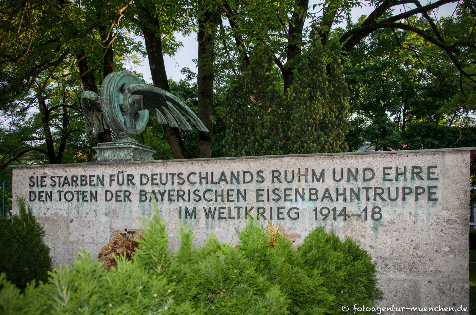 Denkmal für die Gefallenen der Bayerischen Eisenbahntruppe