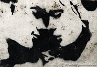 Gerhard Willhalm – Stencil - Verliebt