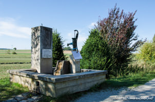 Europäische Wasserscheide am Karlsgraben