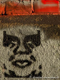 Stencil - Gesicht