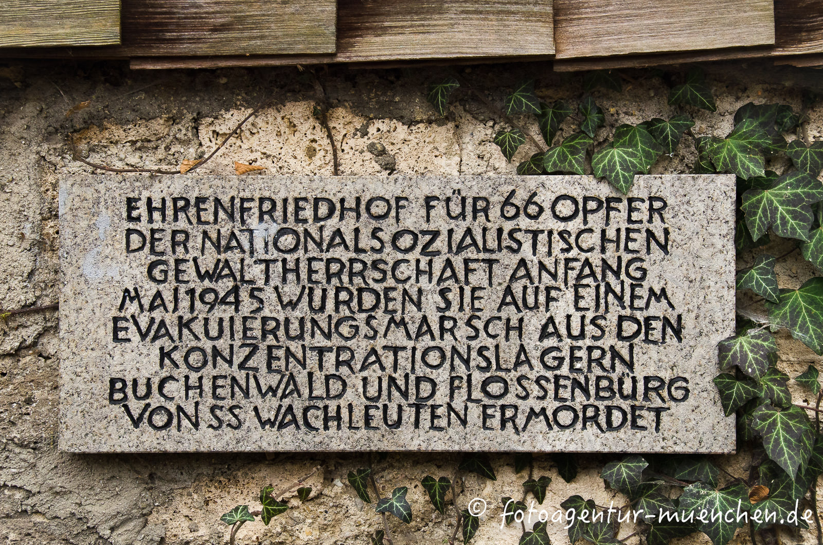 KZ-Friedhof Surberg - Gedenktafel