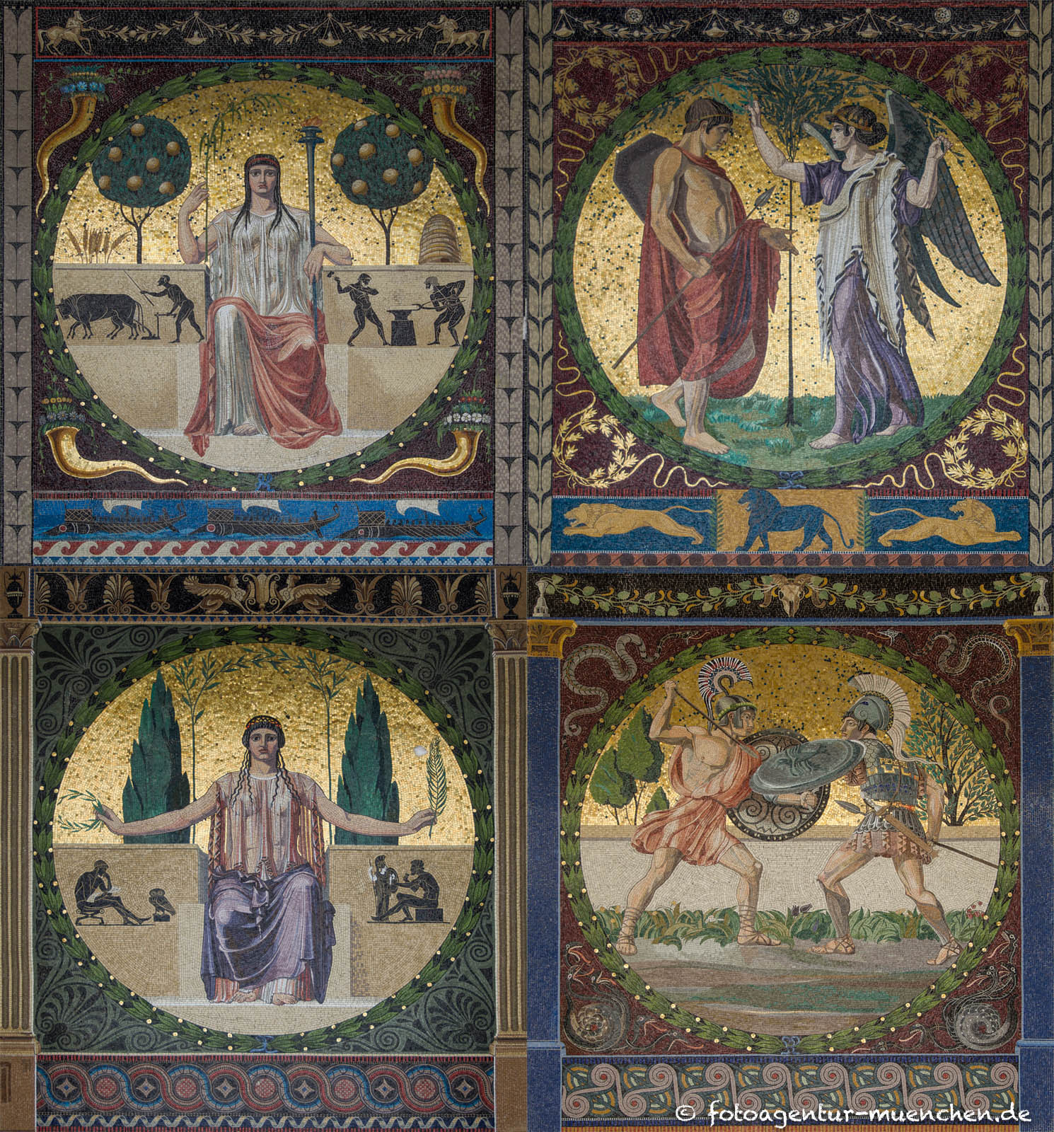 Friedensengel - Mosaik