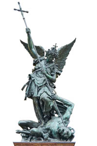 Nischenfiguren - St. Michael – Foto aus München