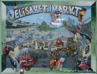 Gerhard Willhalm – Graffiti - Elisabethmarkt