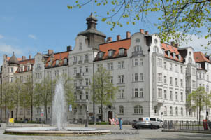 Gerhard Willhalm – Wohneckhaus - Prinzregentenplatz