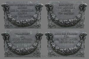 Gerhard Willhalm – Obelisk - Inschriften
