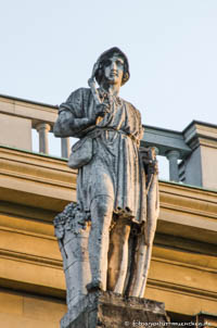 Gerhard Willhalm – Allegorie für Rheinpfalz (Winzerin)