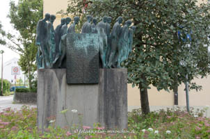 Todesmarsch-Mahnmal Allach – Foto aus München