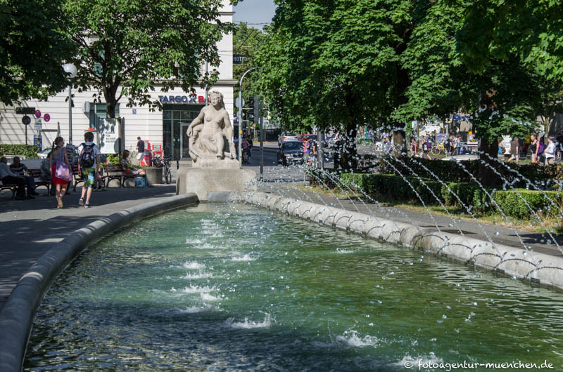 Brunnen am Orleansplatz – Denkmal/Kunstwerk in München