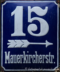 Gerhard Willhalm – Hausnummer - Mauerkirchnerstraße