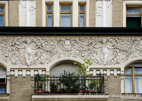 Jugendstil in der Ainmillerstraße – Foto aus München