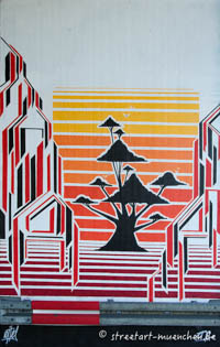 Gerhard Willhalm – Graffiti - Donnersbergerbrücke