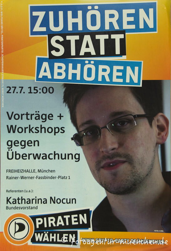 Wahlplakat Landtagswahl - Piraten