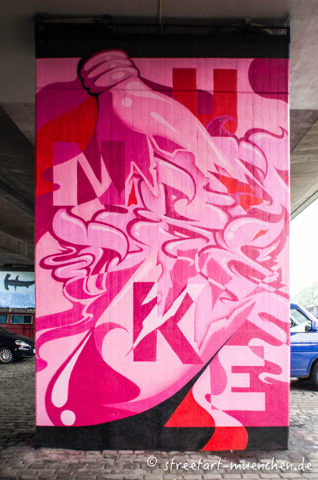 Graffiti - Donnersbergerbrücke