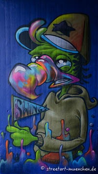 Gerhard Willhalm – Graffiti - Donnersbergerbrücke