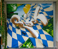 Gerhard Willhalm – Graffiti - Garagentor