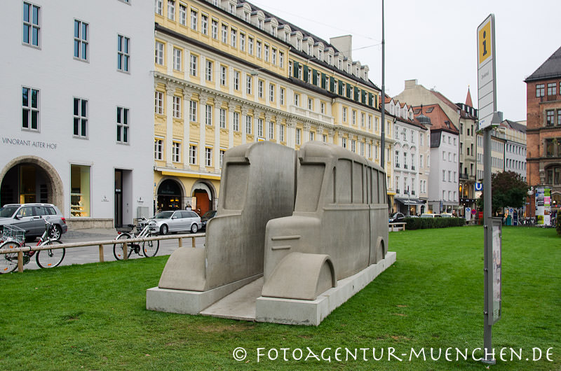 Denkmal der grauen Busse