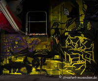 Gerhard Willhalm – Graffiti - Brudermühlbrücke