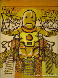 Gerhard Willhalm – Graffiti - Donnersbergerbrücke