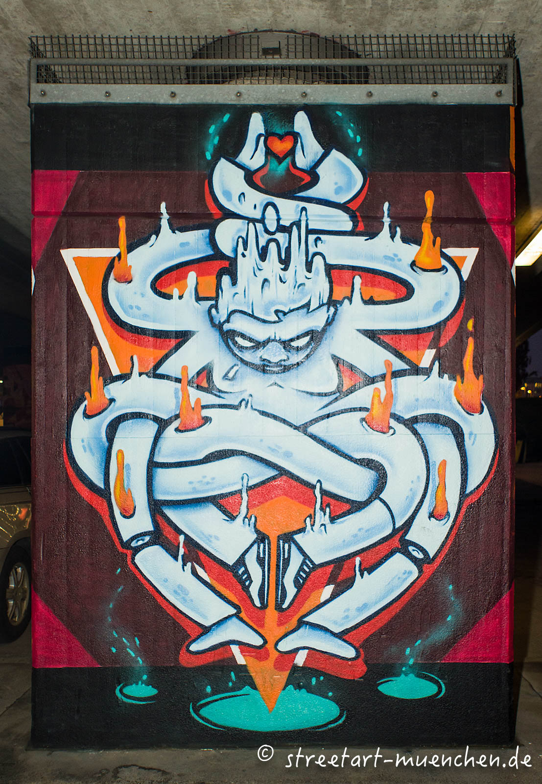 Graffiti - Donnersbergerbrücke