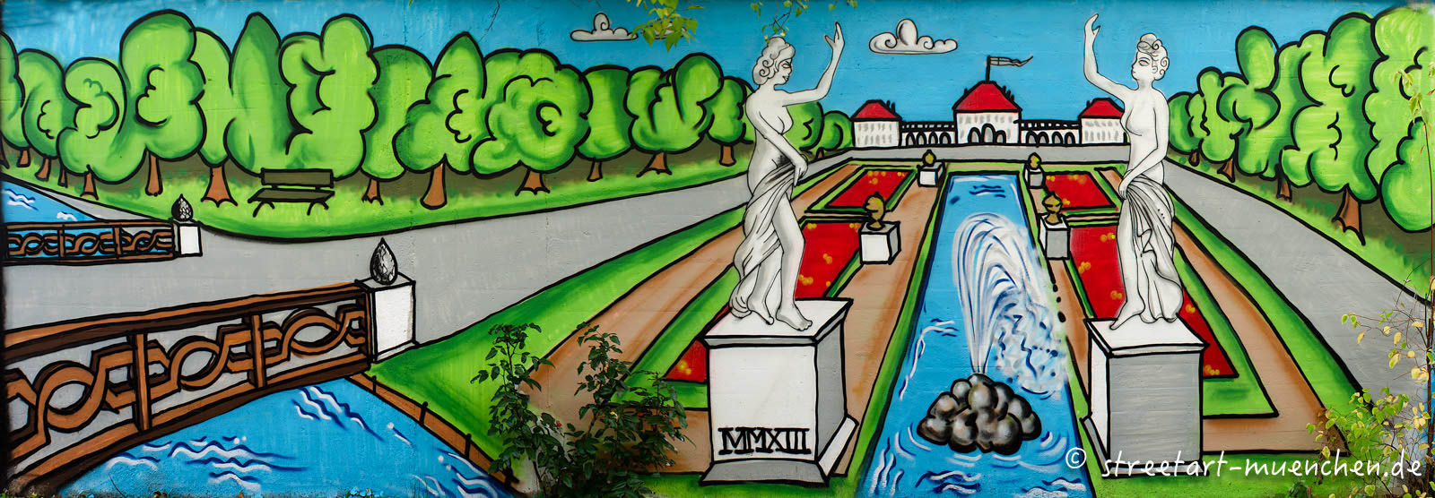 Graffiti - Schwere-Reiter-Straße